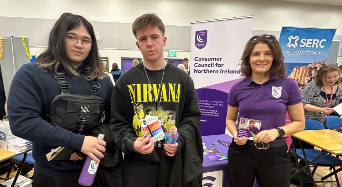 Picture of students at SERC Lisburn Freshers