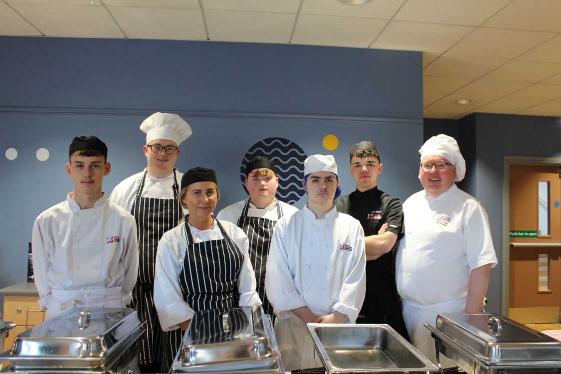 Level 2 Professional Chef students who prepared the breakfast