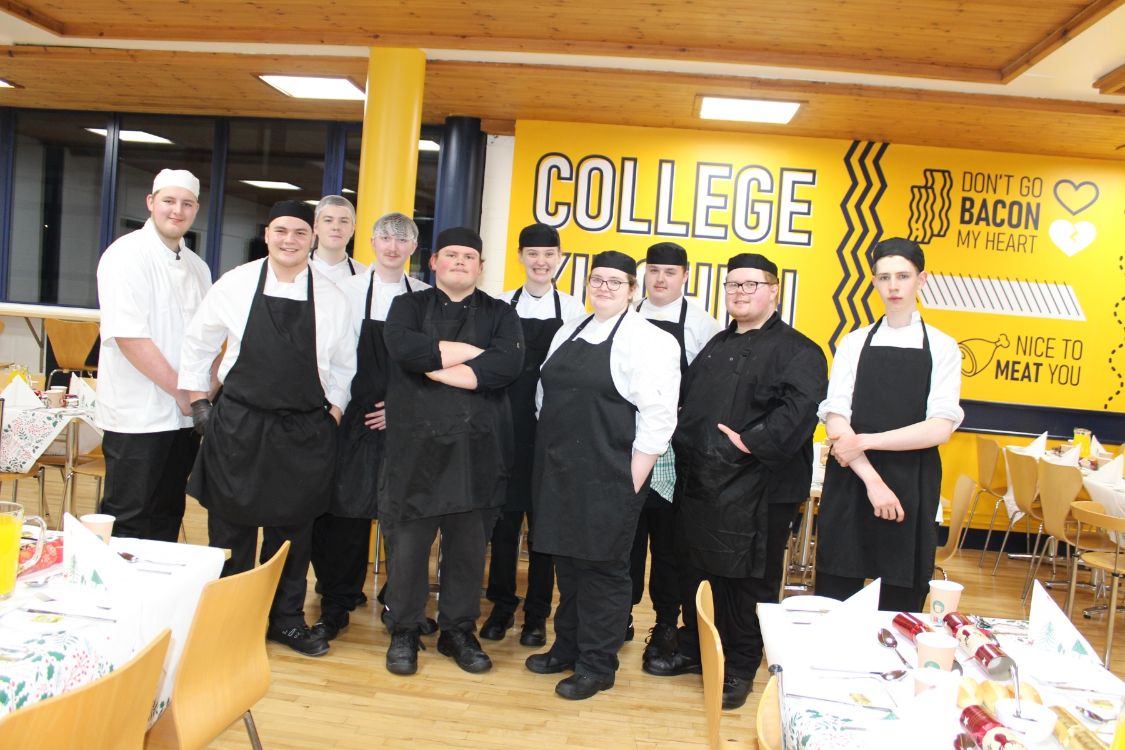 Level 2 Traineeship Professional Chef and Level 2 Bakery  students