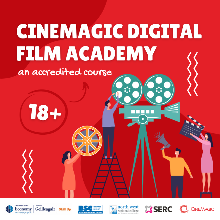 Graphic for Cinemagic Digital Film Academy