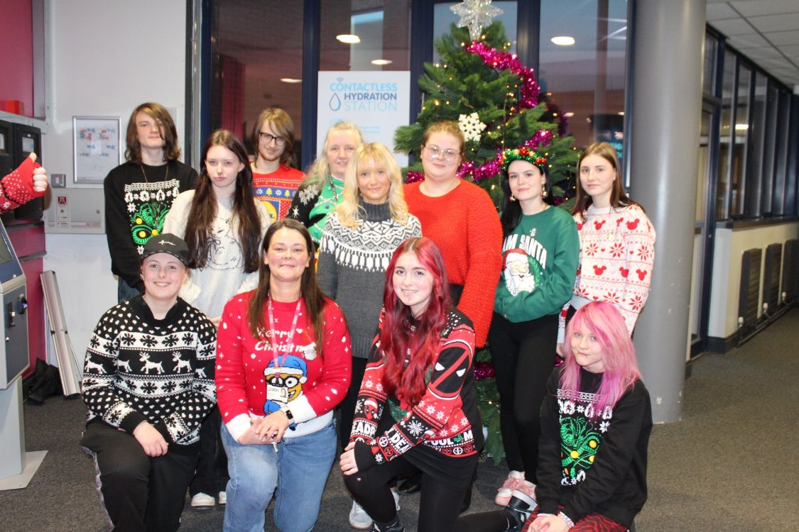 Christmas Jumper Day at Bangor Campus