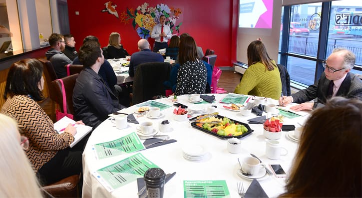 South Eastern Regional College (SERC) hosted a series of Employer Breakfast and Have a Go Sessions geared for potential apprentices during the Department for the Economy’s inaugural NI Apprenticeship Week 2020.