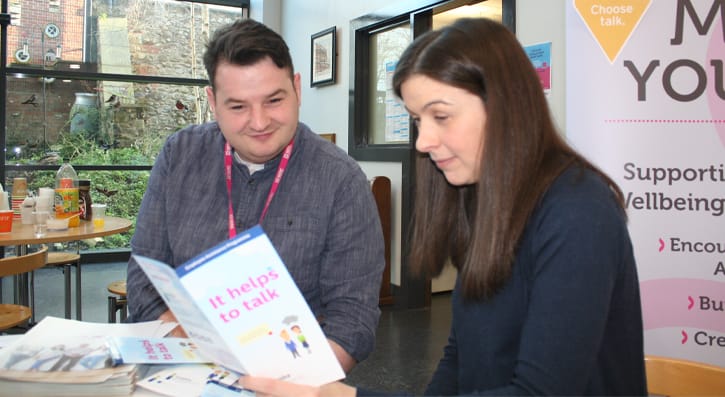 SERC’s HR 'Mind Yourself' team, in collaboration with SERC SU hosted Time to Talk sessions this month to give staff and students the chance to discuss mental health in a relaxed and welcoming environment.  