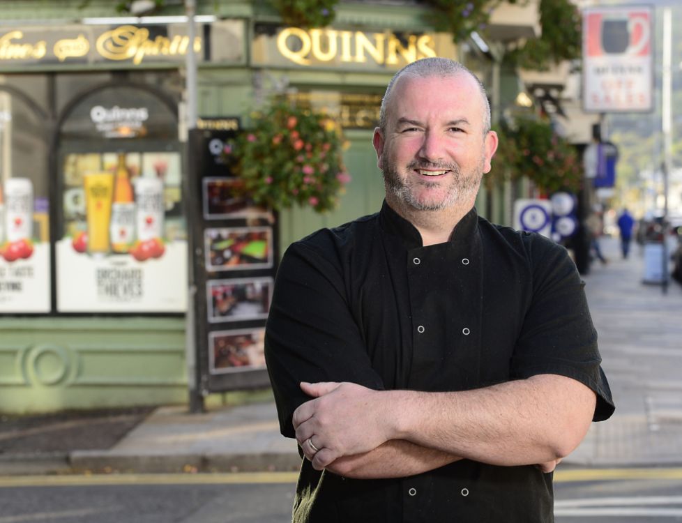 Head Chef, Michael Keenan, Quinns Bar Newcastle