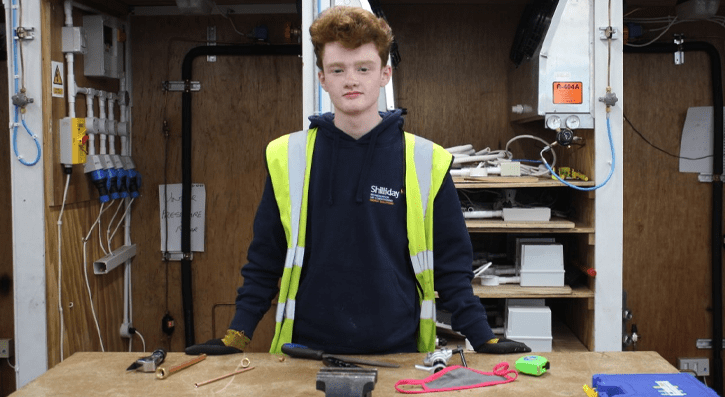 There was much excitement around Lisburn Campus yesterday, Tuesday 13 October, when BBC Newsline’s Clodagh Rice stopped by to interview Dr Michael Malone and Level 2 Refrigeration and Air Condition Apprentices for BBC Newsline.