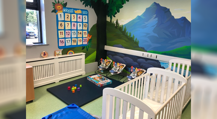 Little SERC, our new creche at the College’s Newcastle Campus, has now been officially registered and approved by the Department for Health and Social Services.