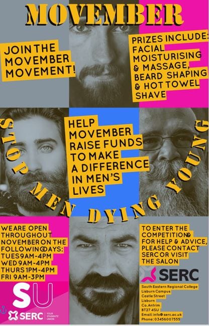 Movember Salon Graphic