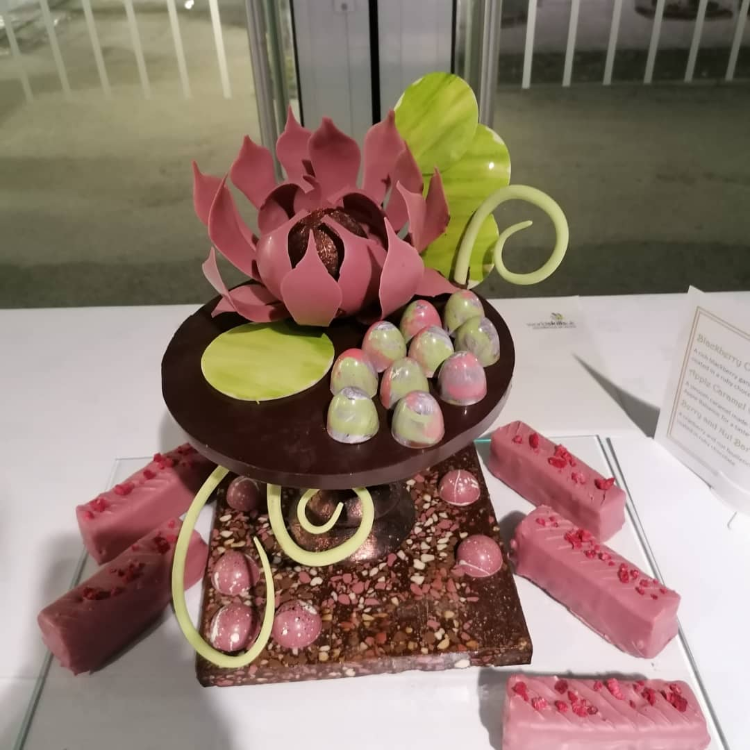 Joanne's  chocolate centre piece