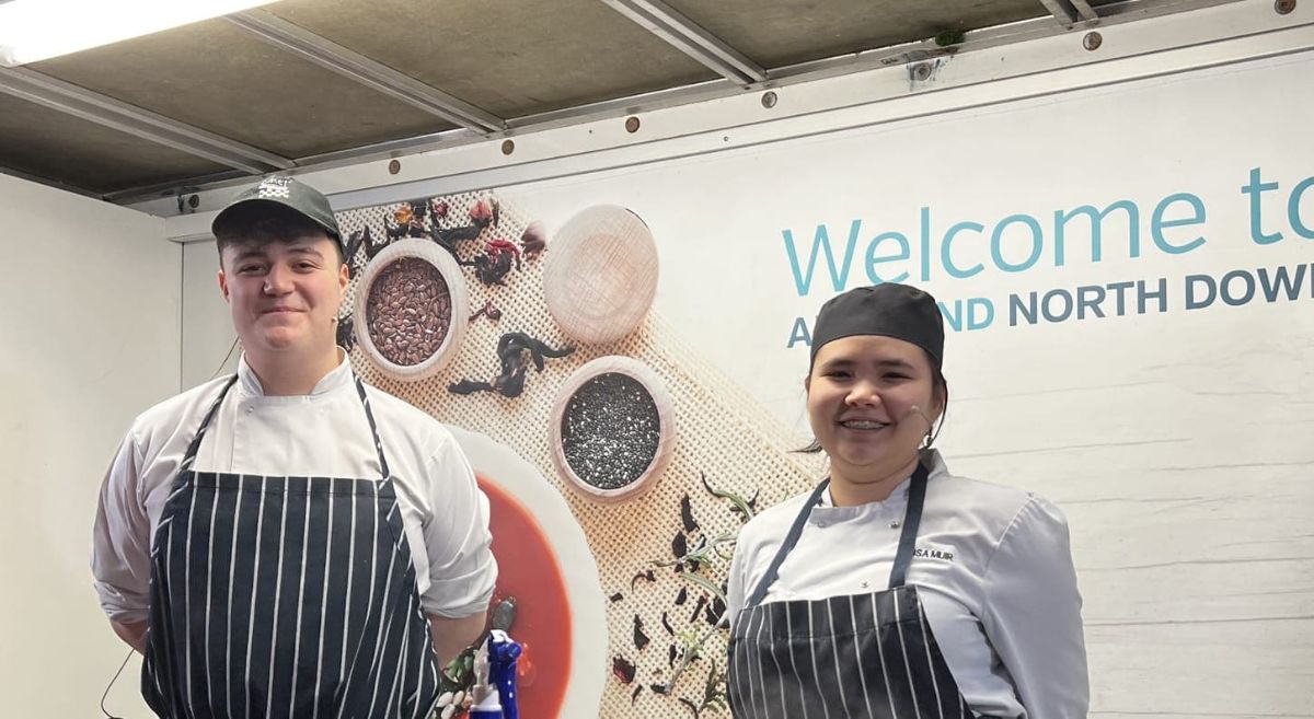 students provided cookery demo