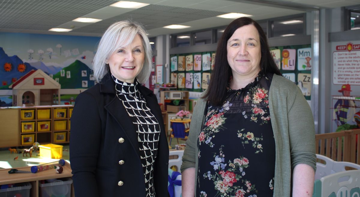 Director of Strategic Planning, Quality & Support with Ursula Maginn Little SERC Creche Manager in Little SERC