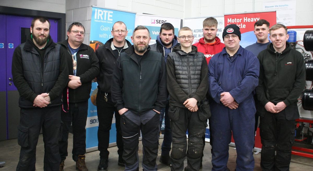 Heavy Vehicle Apprentices and Lecturing team