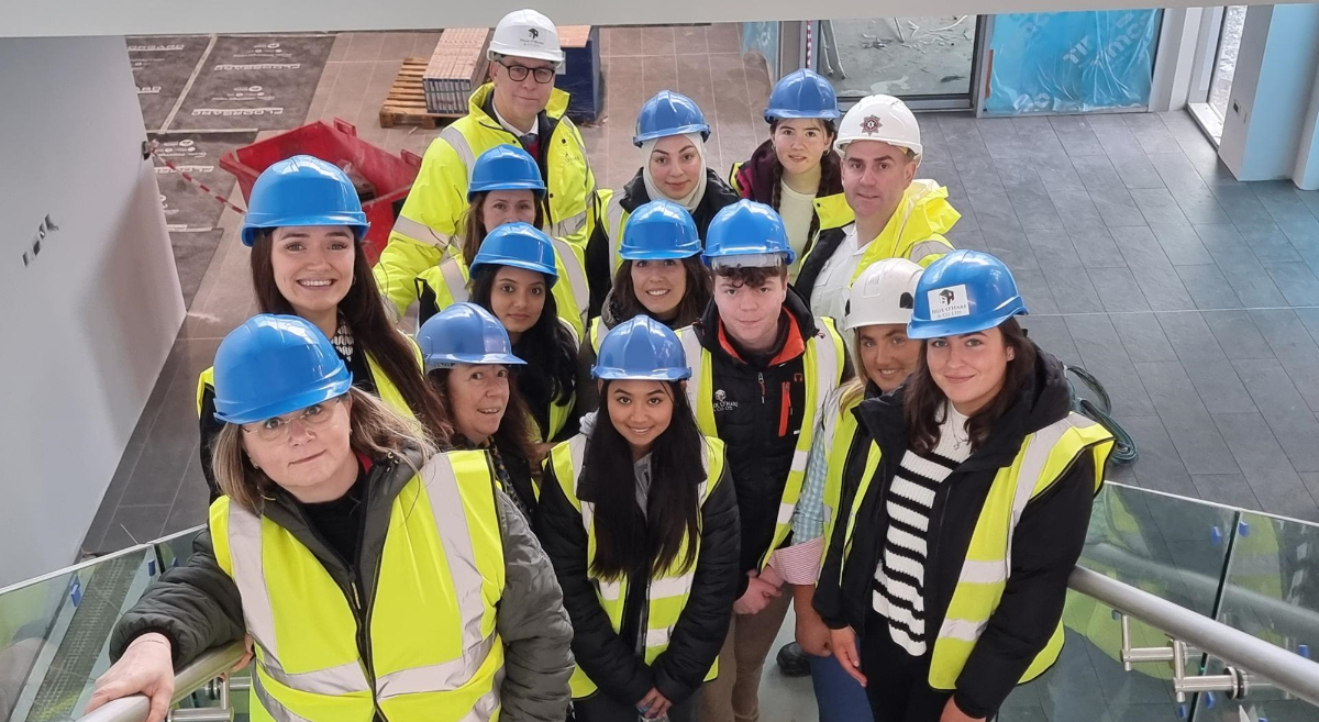 Participants of the site visit to new NIFRS Facility