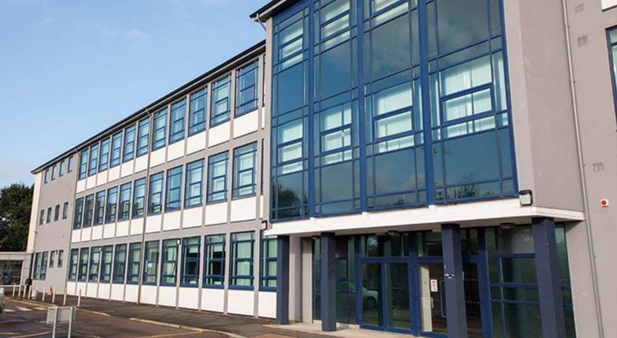 Picture of the Newtownards campus building