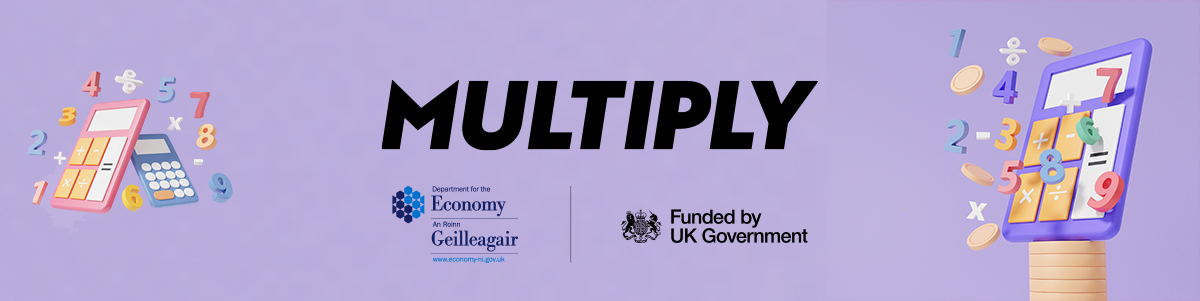 DFE, Multiply and UK government funded Logos